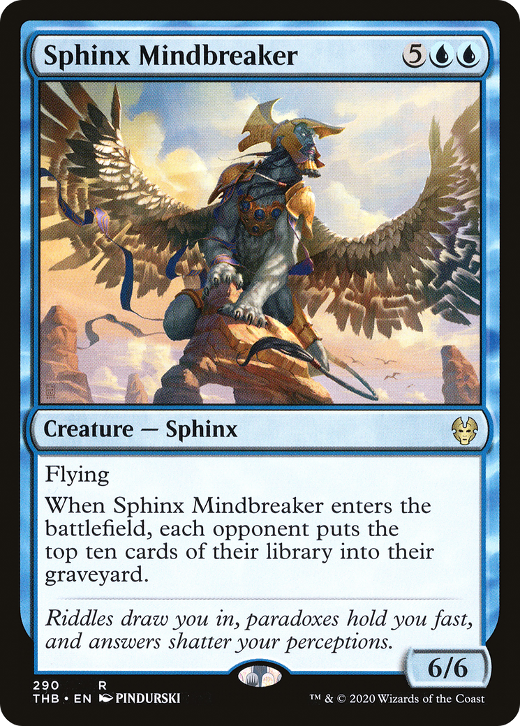 Sphinx Mindbreaker (THB-290)  - Theros Beyond Death