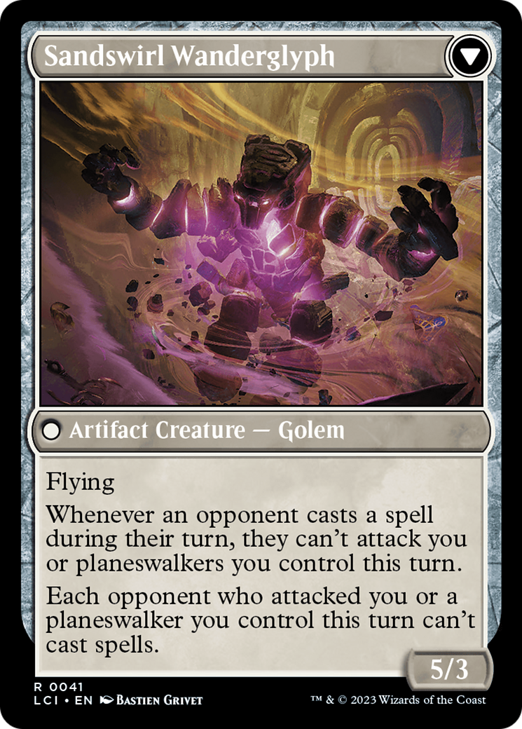Unstable Glyphbridge (LCI-041)  Foil - The Lost Caverns of Ixalan