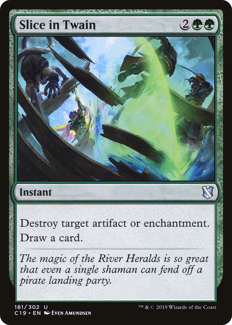 Slice in Twain (C19-181)  - Commander 2019