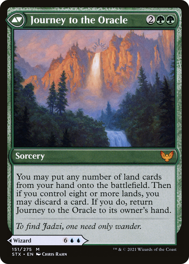 Jadzi, Oracle of Arcavios (STX-151)  Foil - Strixhaven: School of Mages