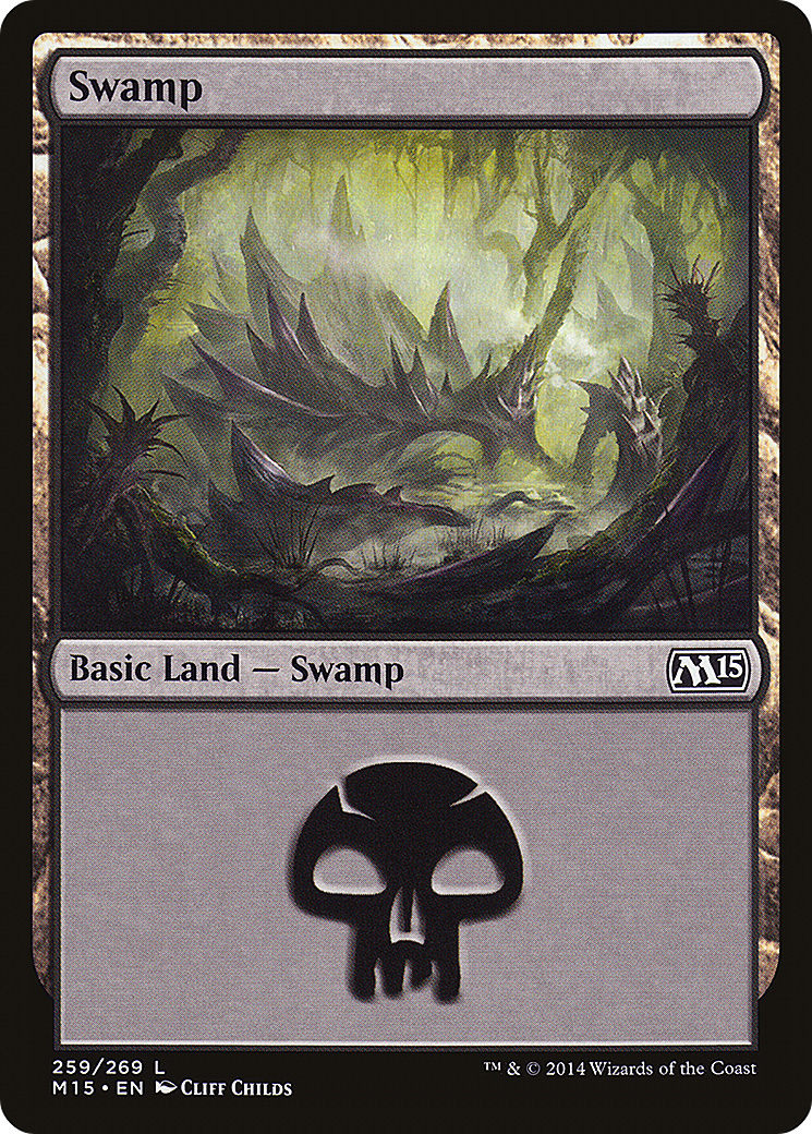 Swamp (259) (M15-259)  Foil - Magic 2015