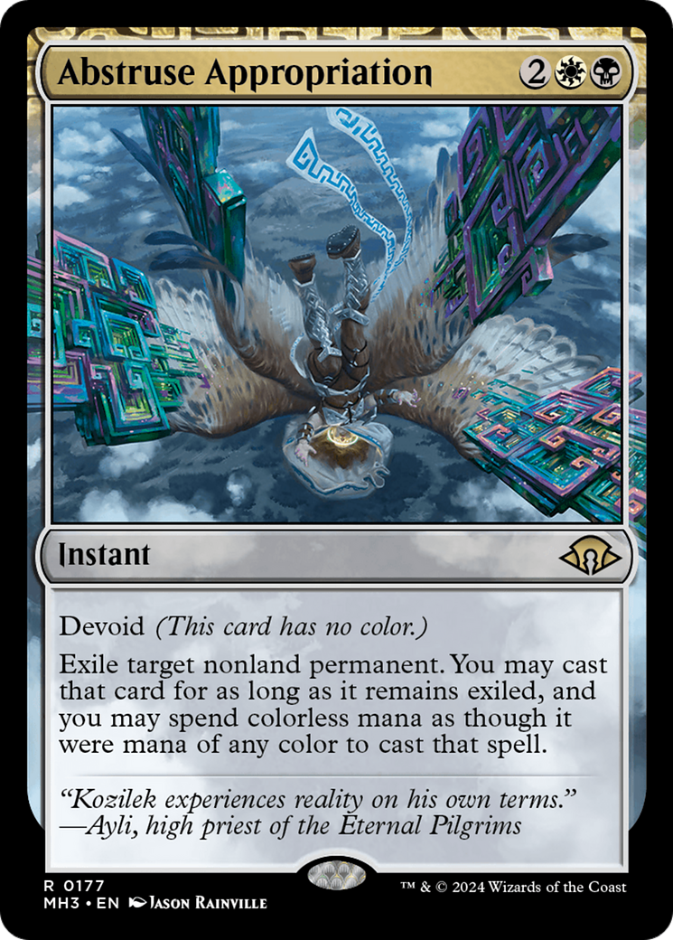 Abstruse Appropriation (MH3-177)  - Modern Horizons 3: (devoid)
