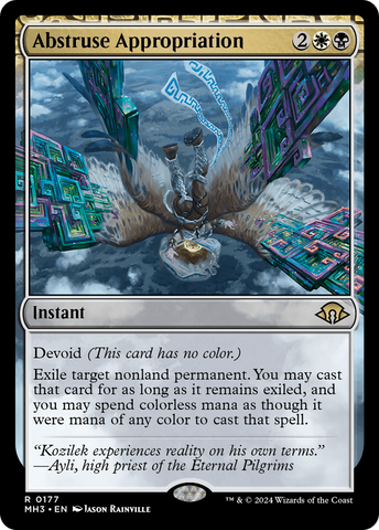 Abstruse Appropriation (MH3-177)  Foil - Modern Horizons 3: (devoid)