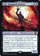 Gix, Yawgmoth Praetor (PRE-095)  Foil - The Brothers' War Promos