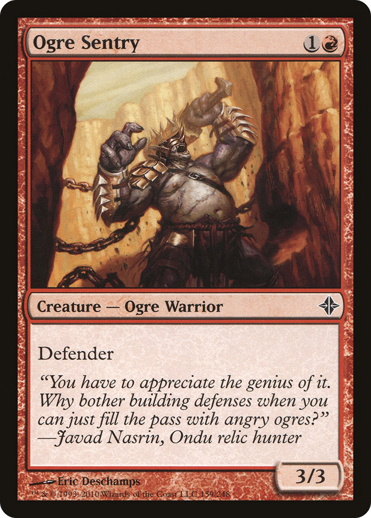 Ogre Sentry (ROE-159)  - Rise of the Eldrazi