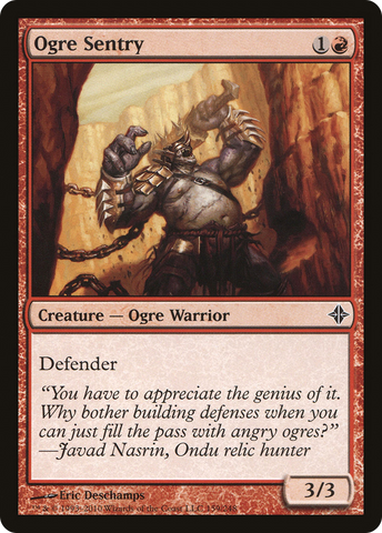 Ogre Sentry [Rise of the Eldrazi]