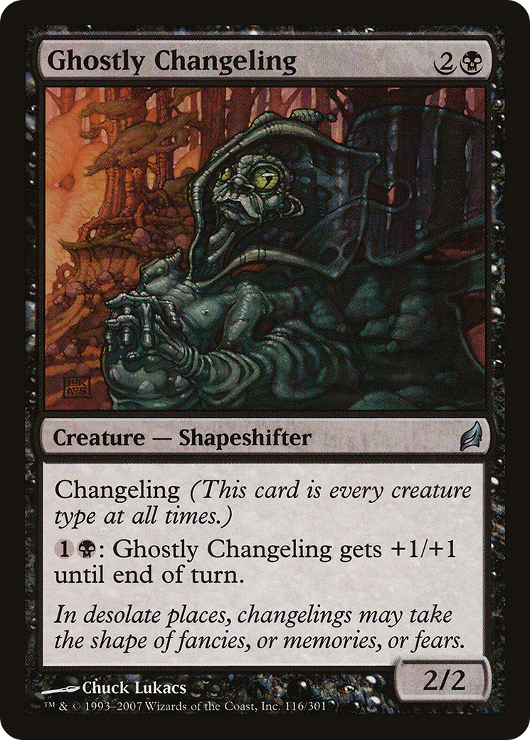 Ghostly Changeling (LRW-116)  - Lorwyn