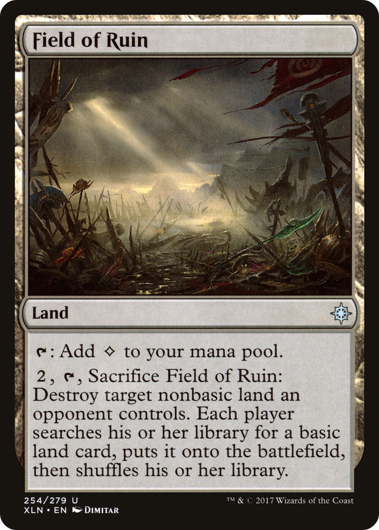 Field of Ruin (XLN-254)  - Ixalan
