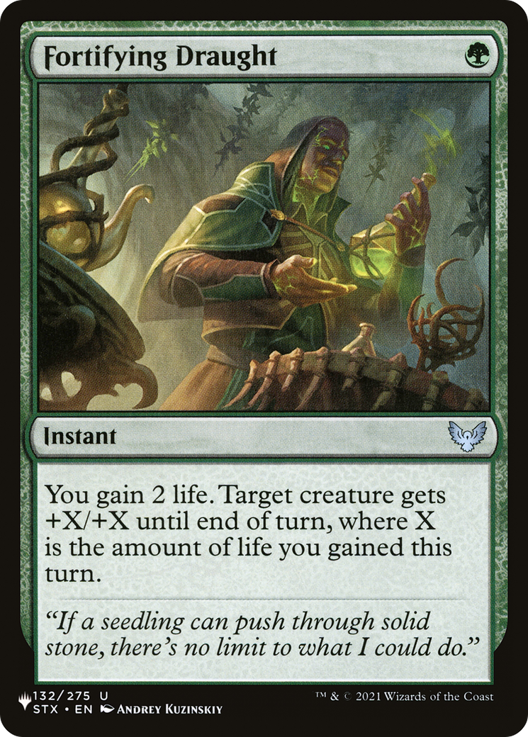 Fortifying Draught (LIST-STX-132)  - The List