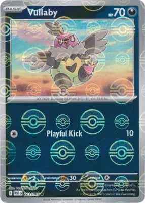 Vullaby (063/086) (Poke Ball Pattern) [Scarlet & Violet: White Flare]