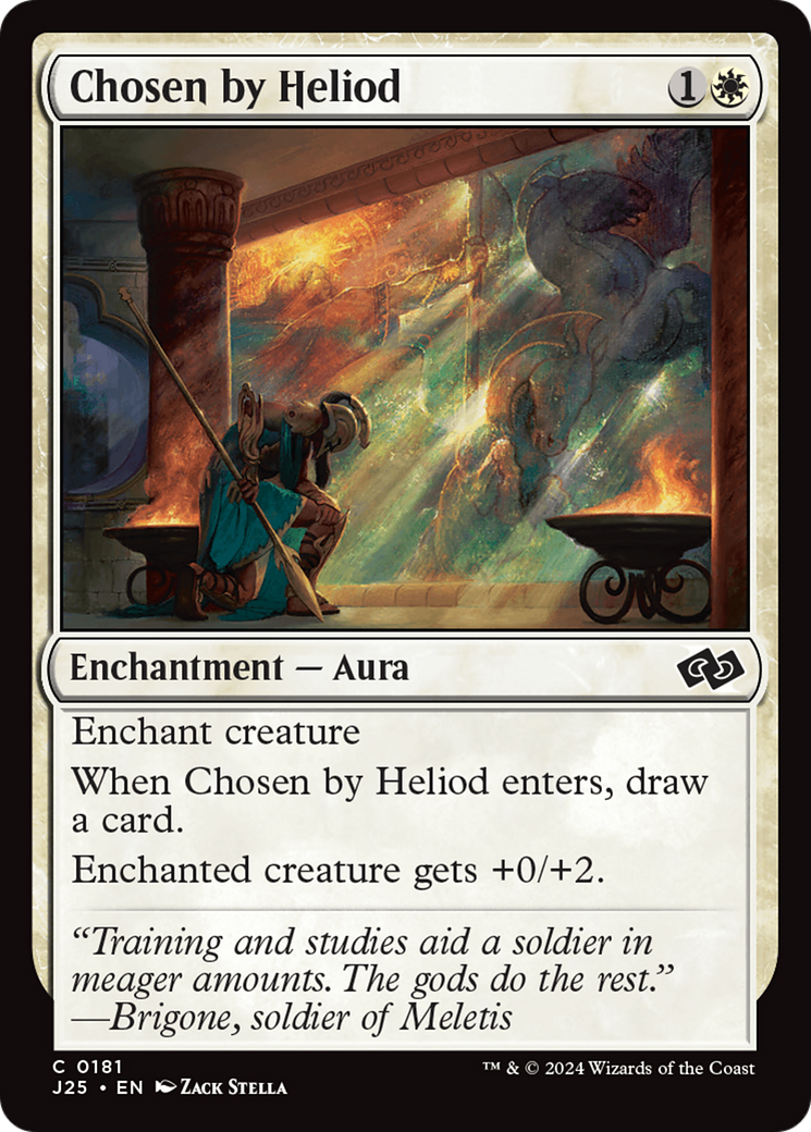 Chosen by Heliod (J25-181)  - Foundations Jumpstart