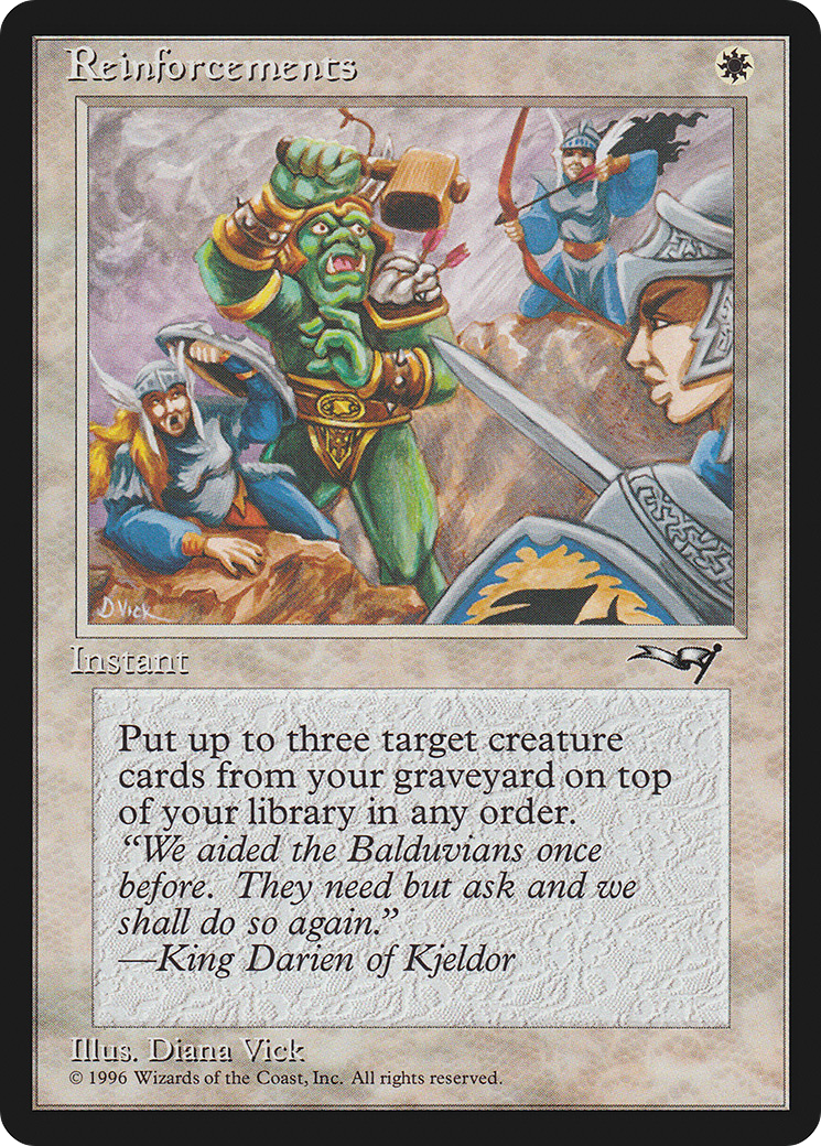 Reinforcements (Orc) (ALL-143)  - Alliances