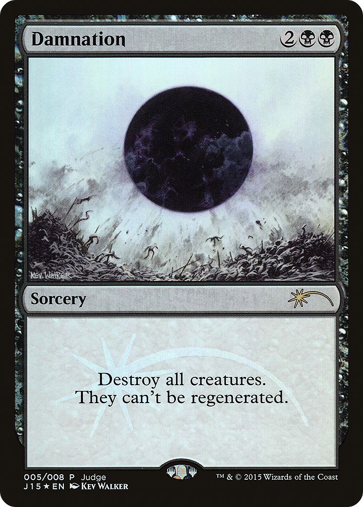Damnation (JDG-005)  Foil - Judge Gift Cards 2015
