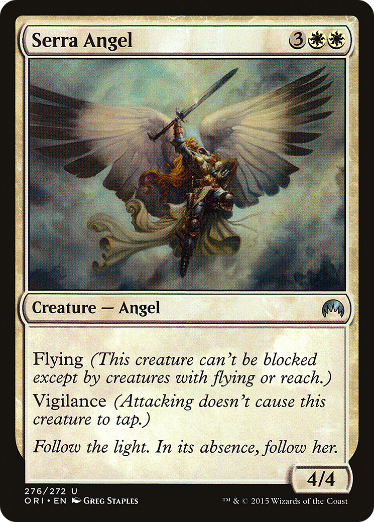 Serra Angel (ORI-276)  - Magic Origins