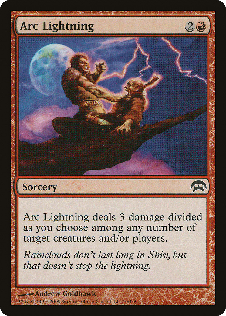 Arc Lightning (HOP-046)  - Planechase