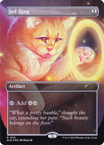 Sol Ring (1512) (SLD-1512)  Foil - Secret Lair Drop (Borderless)