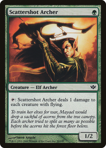 Scattershot Archer (CON-090)  Foil - Conflux