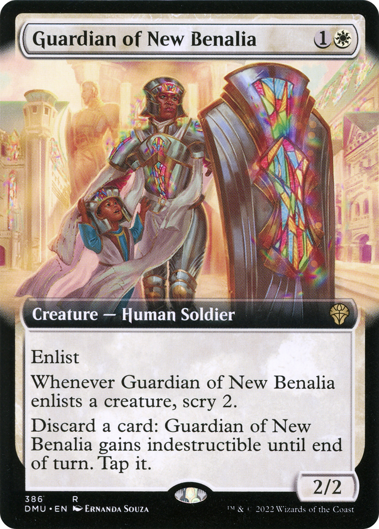 Guardian of New Benalia (Extended Art) (DMU-386)  Foil - Dominaria United: (Extended Art)