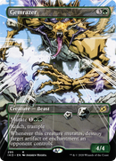 Gemrazer (Showcase) (IKO-295)  Foil - Ikoria: Lair of Behemoths: (Showcase) (Borderless)