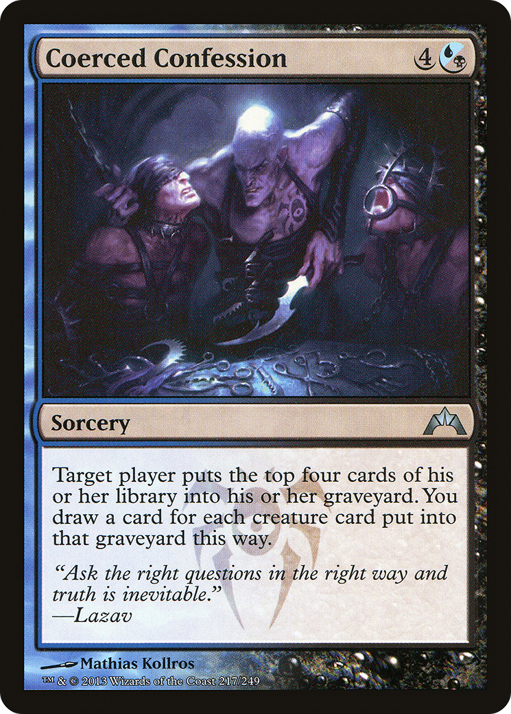 Coerced Confession (GTC-217)  Foil - Gatecrash