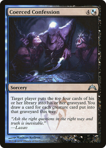 Coerced Confession (GTC-217)  Foil - Gatecrash