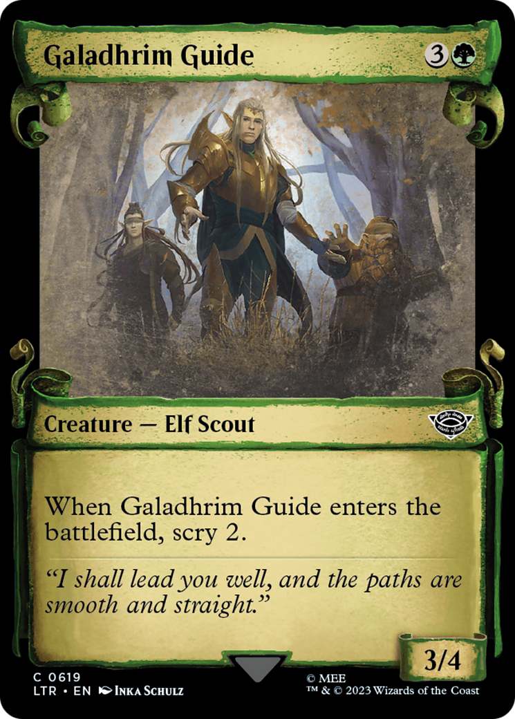 Galadhrim Guide (Showcase Scrolls) (LTR-619)  - The Lord of the Rings: Tales of Middle-earth: (Showcase)