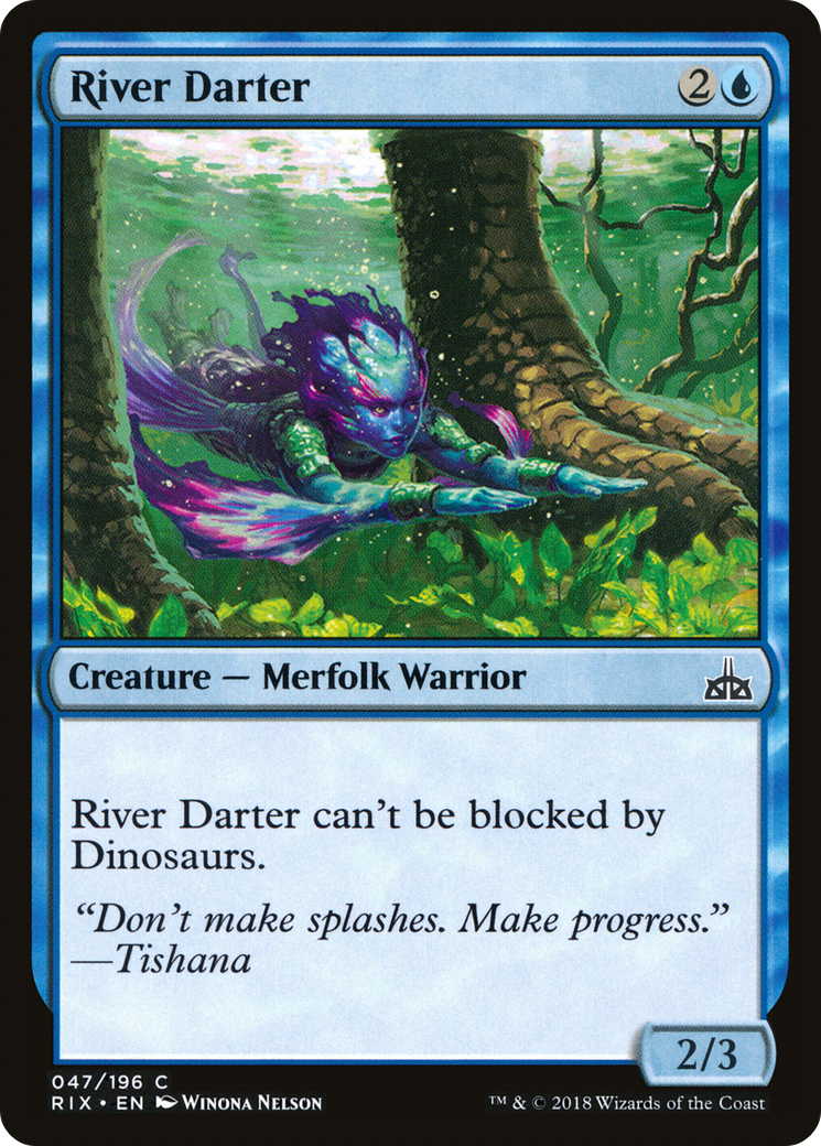 River Darter (RIX-047)  - Rivals of Ixalan