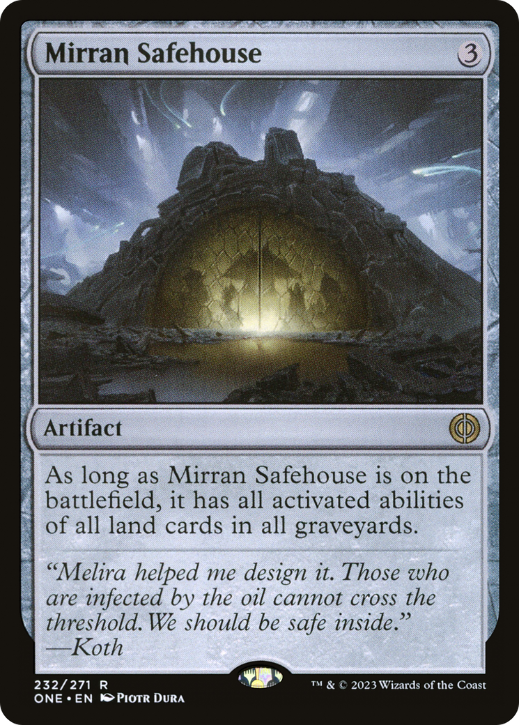 Mirran Safehouse (ONE-232)  - Phyrexia: All Will Be One