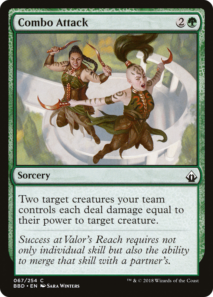 Combo Attack (BBD-067)  Foil - Battlebond