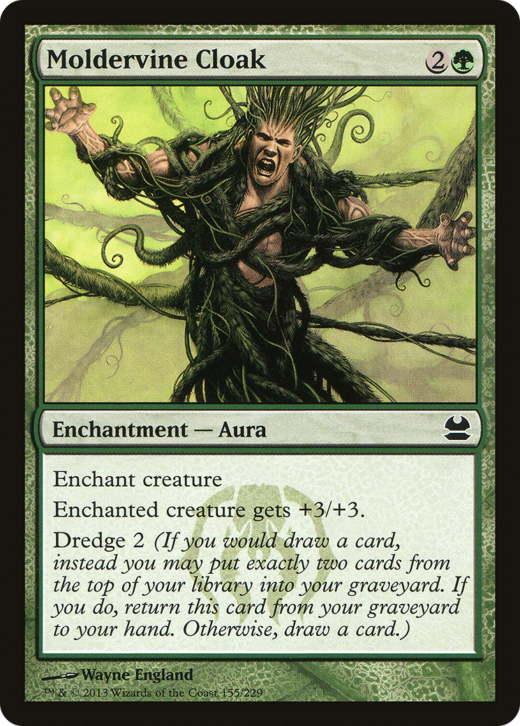 Moldervine Cloak (MMA-155)  Foil - Modern Masters