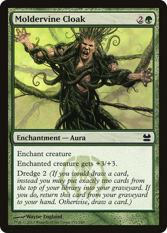 Moldervine Cloak (MMA-155)  Foil - Modern Masters