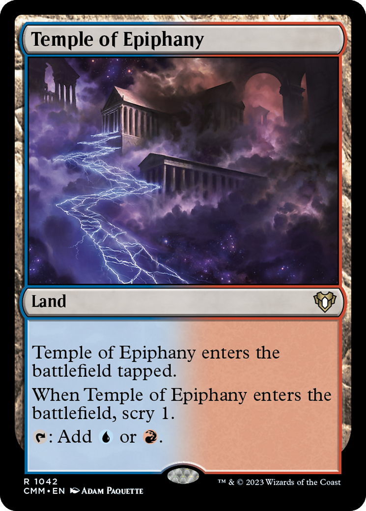 Temple of Epiphany (CMM-1042)  - Commander Masters