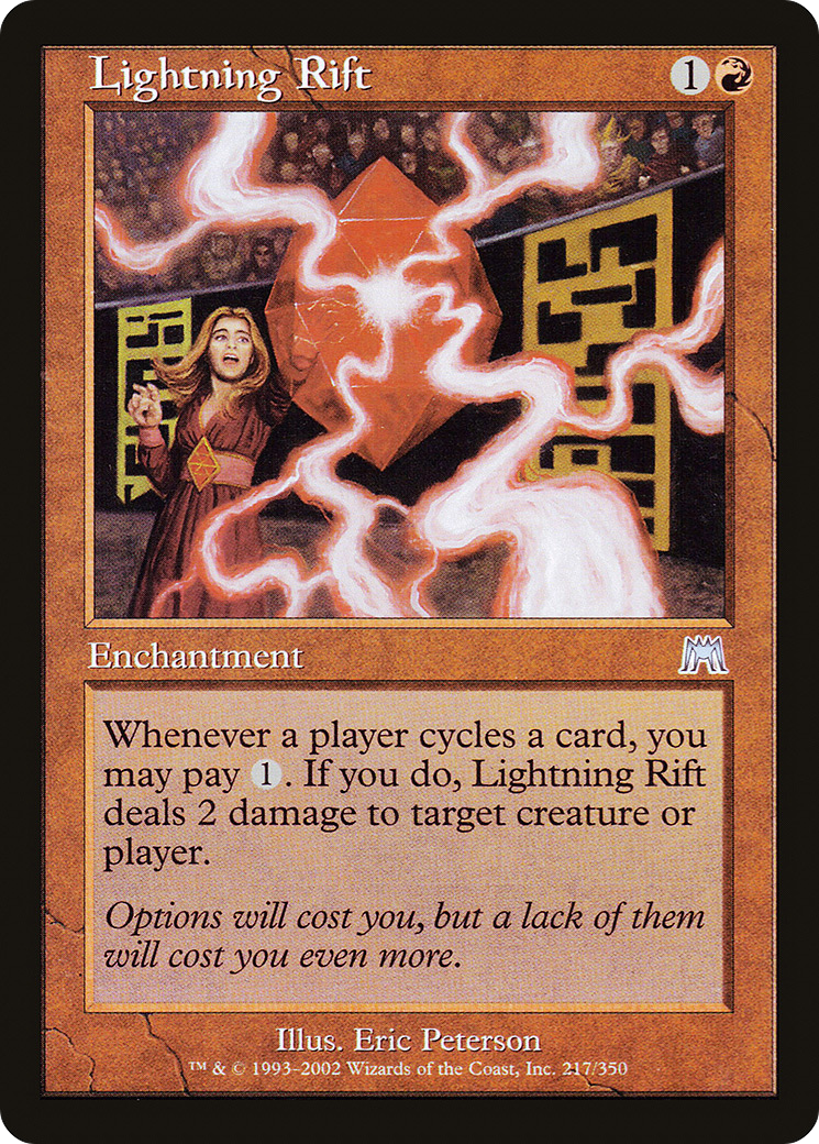 Lightning Rift (ONS-217)  Foil - Onslaught
