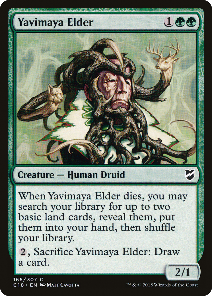Yavimaya Elder (C18-166)  - Commander 2018