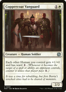 Coppercoat Vanguard (MAT-001)  Foil - March of the Machine: The Aftermath