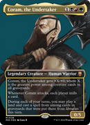 Coram, the Undertaker (Borderless) (Ripple Foil) (M3C-138)  Foil - Modern Horizons 3 Commander