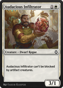 Audacious Infiltrator (KLR-008)  - Kaladesh Remastered