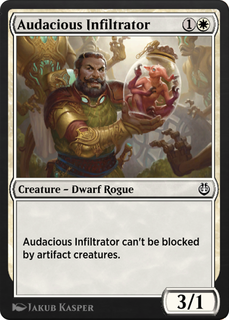 Audacious Infiltrator (KLR-008)  - Kaladesh Remastered