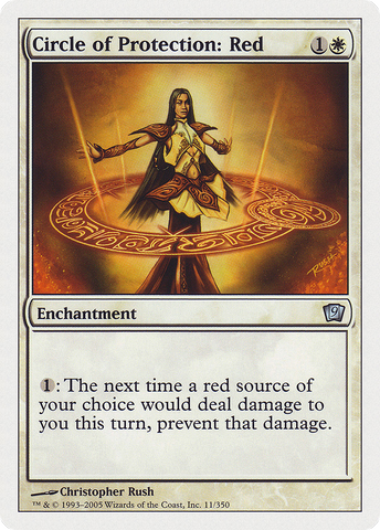 Circle of Protection: Red (9ED-011) - Ninth Edition