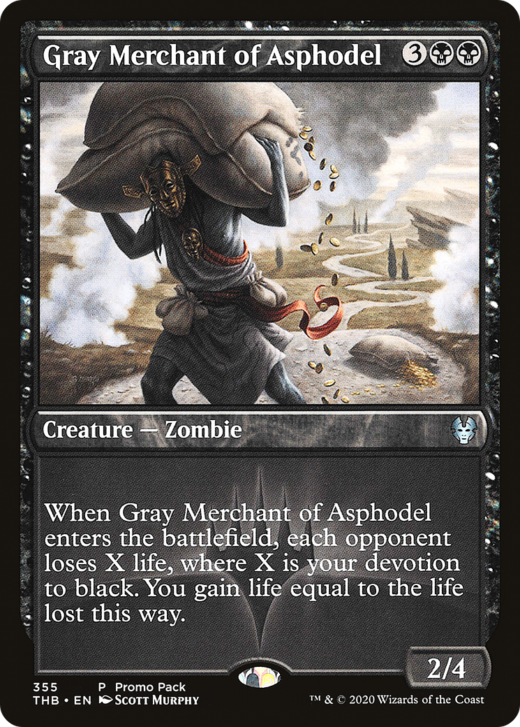 Gray Merchant of Asphodel (PPTHB-355)  Foil - Theros Beyond Death