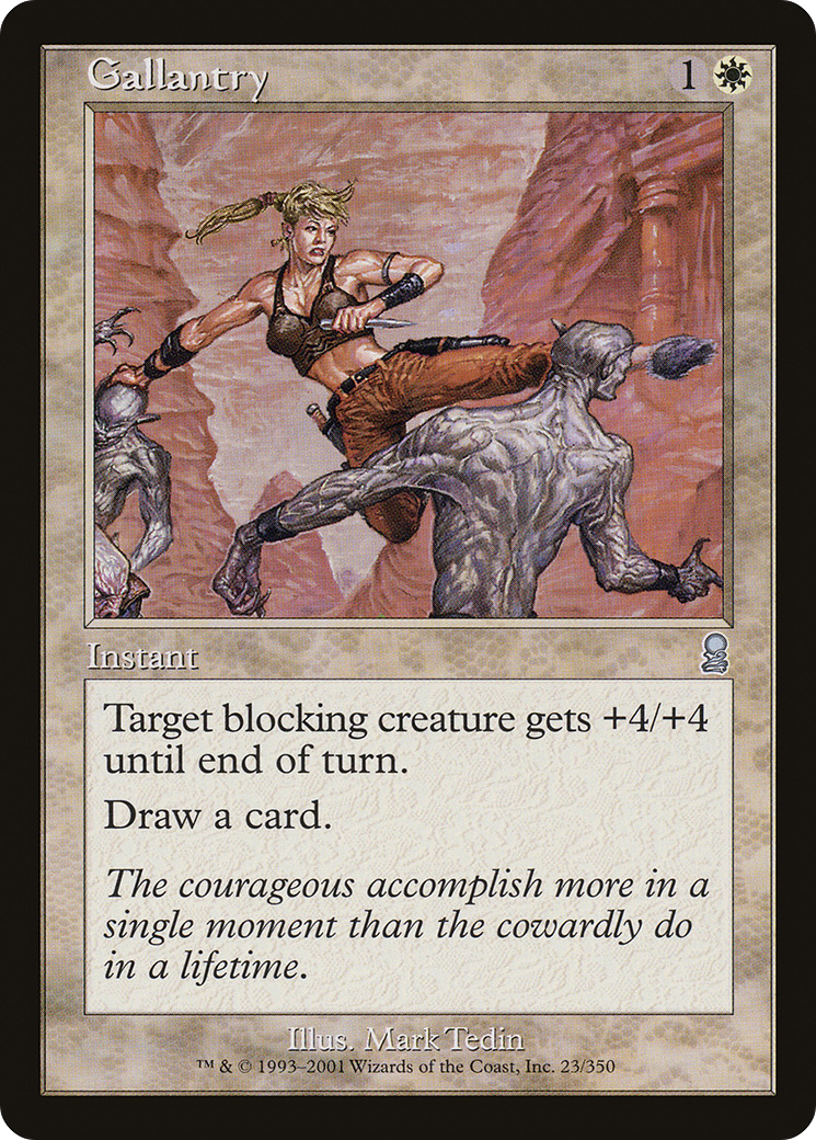 Gallantry (ODY-023)  Foil - Odyssey