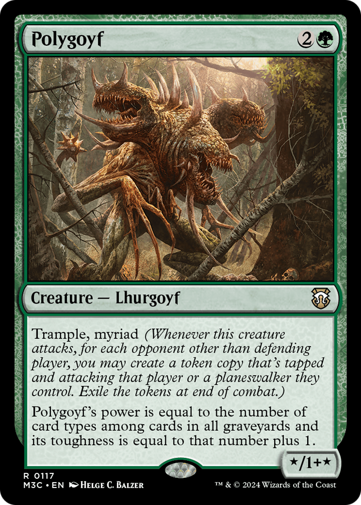 Polygoyf (M3C-117)  - Modern Horizons 3 Commander