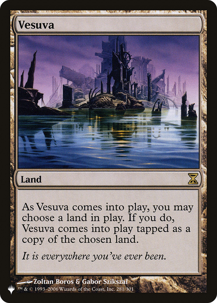 Vesuva (LIST-281/301)  - The List
