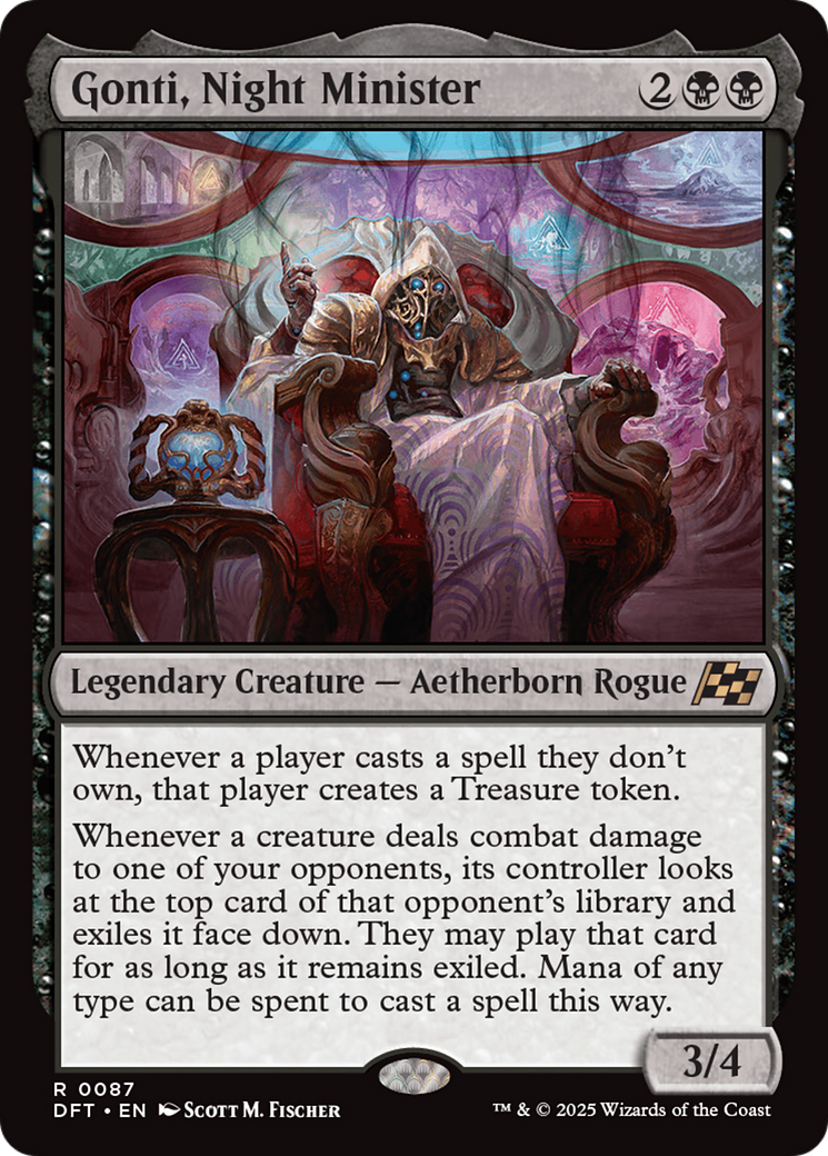 Gonti, Night Minister (DFT-087) - Aetherdrift