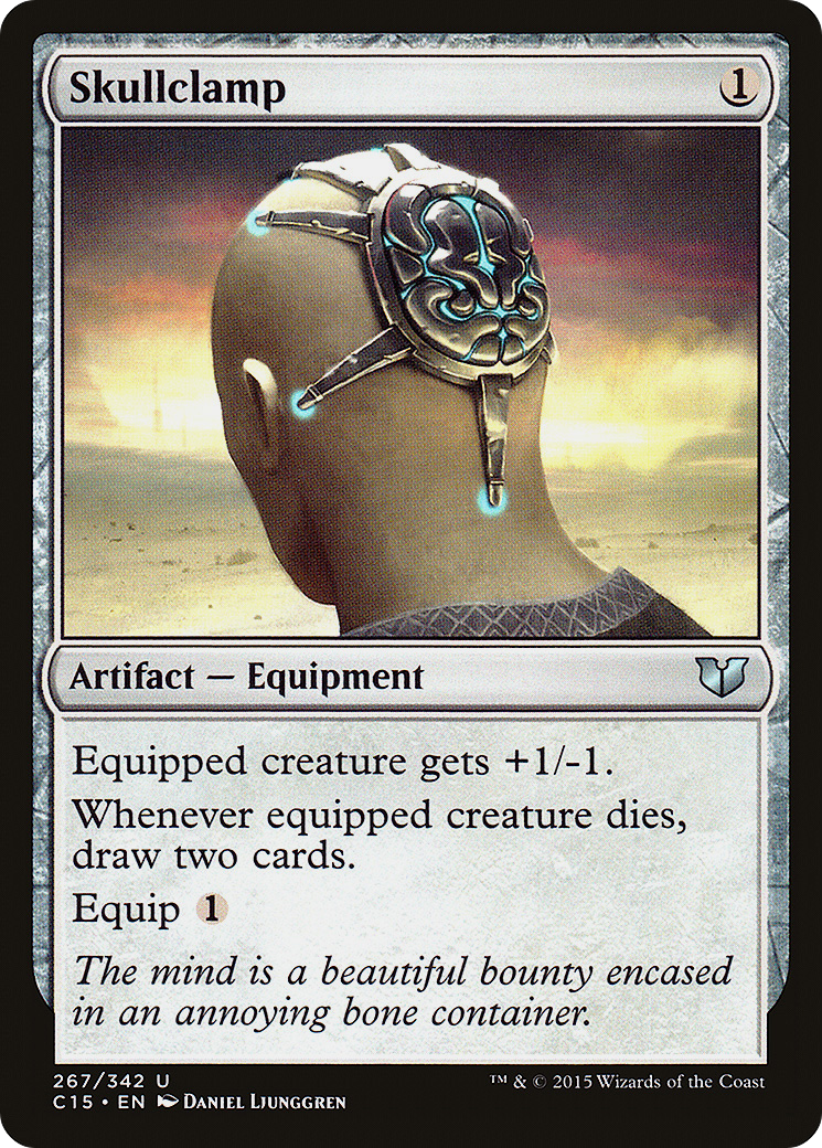 Skullclamp (C15-267)  - Commander 2015