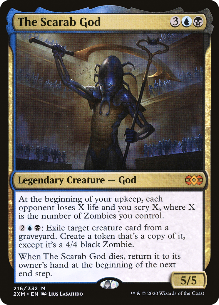 The Scarab God (2XM-216)  - Double Masters