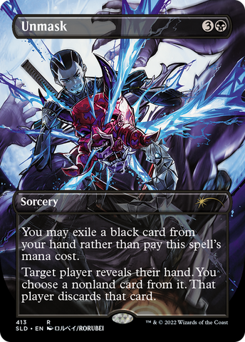 Unmask (SLD-413)  - Secret Lair Drop (Borderless)