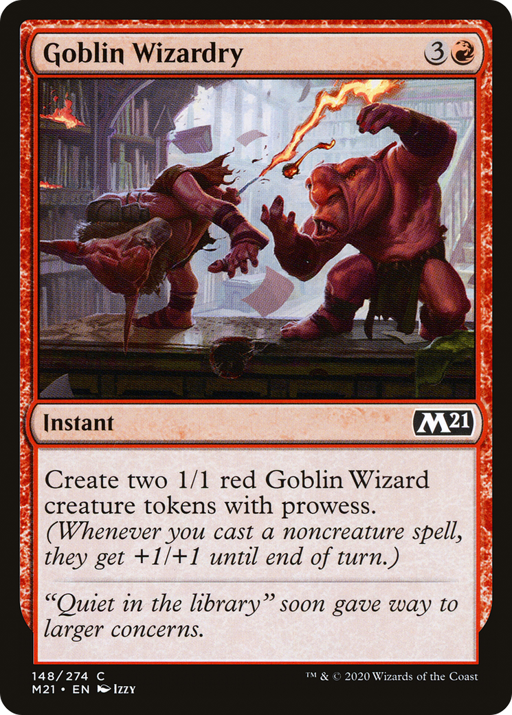 Goblin Wizardry (M21-148)  - Core Set 2021