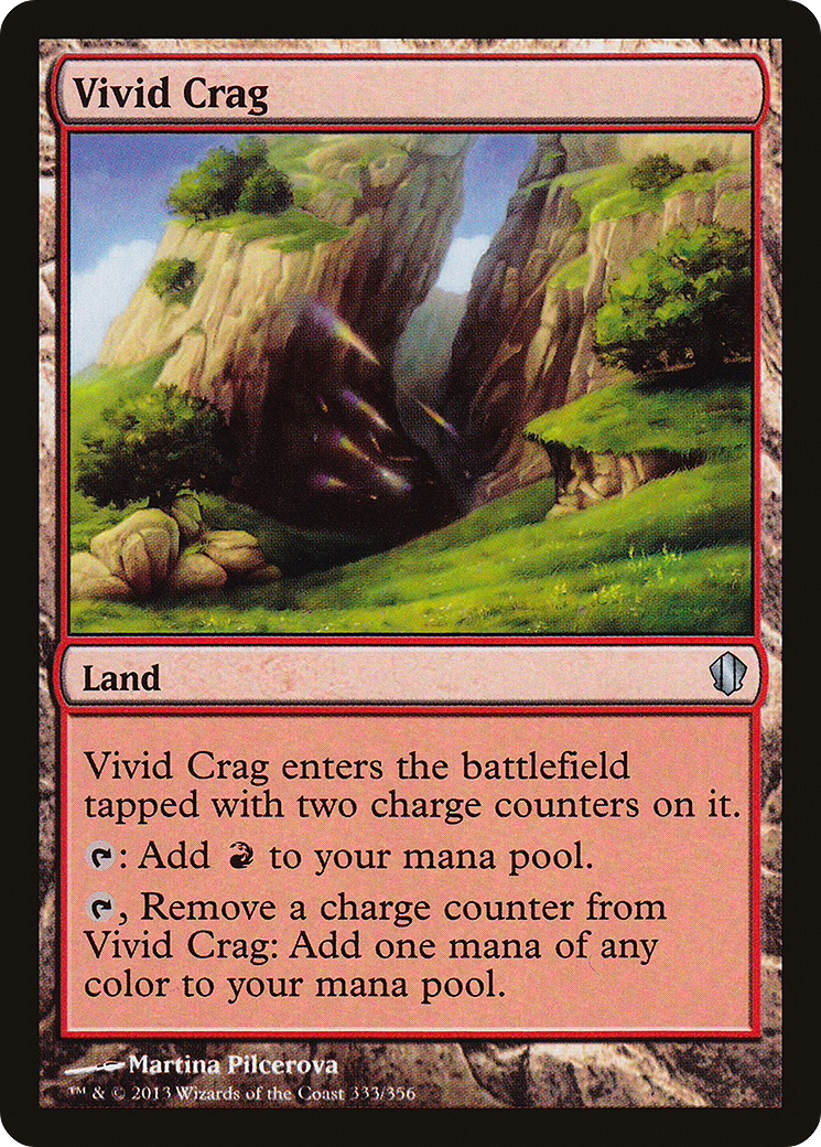 Vivid Crag (C13-333)  - Commander 2013
