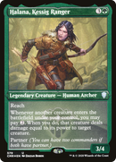 Halana, Kessig Ranger (Foil Etched) (CMR-579)  Foil - Commander Legends